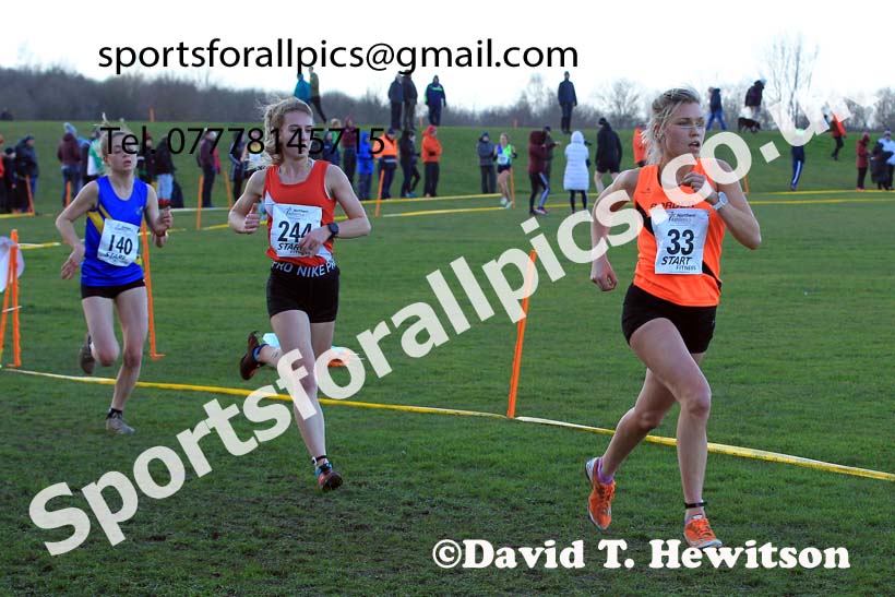 Senior womens 2022 Northern Cross Country Champs., Pontefract. Photo: David T. Hewitson/Sports for All Pics